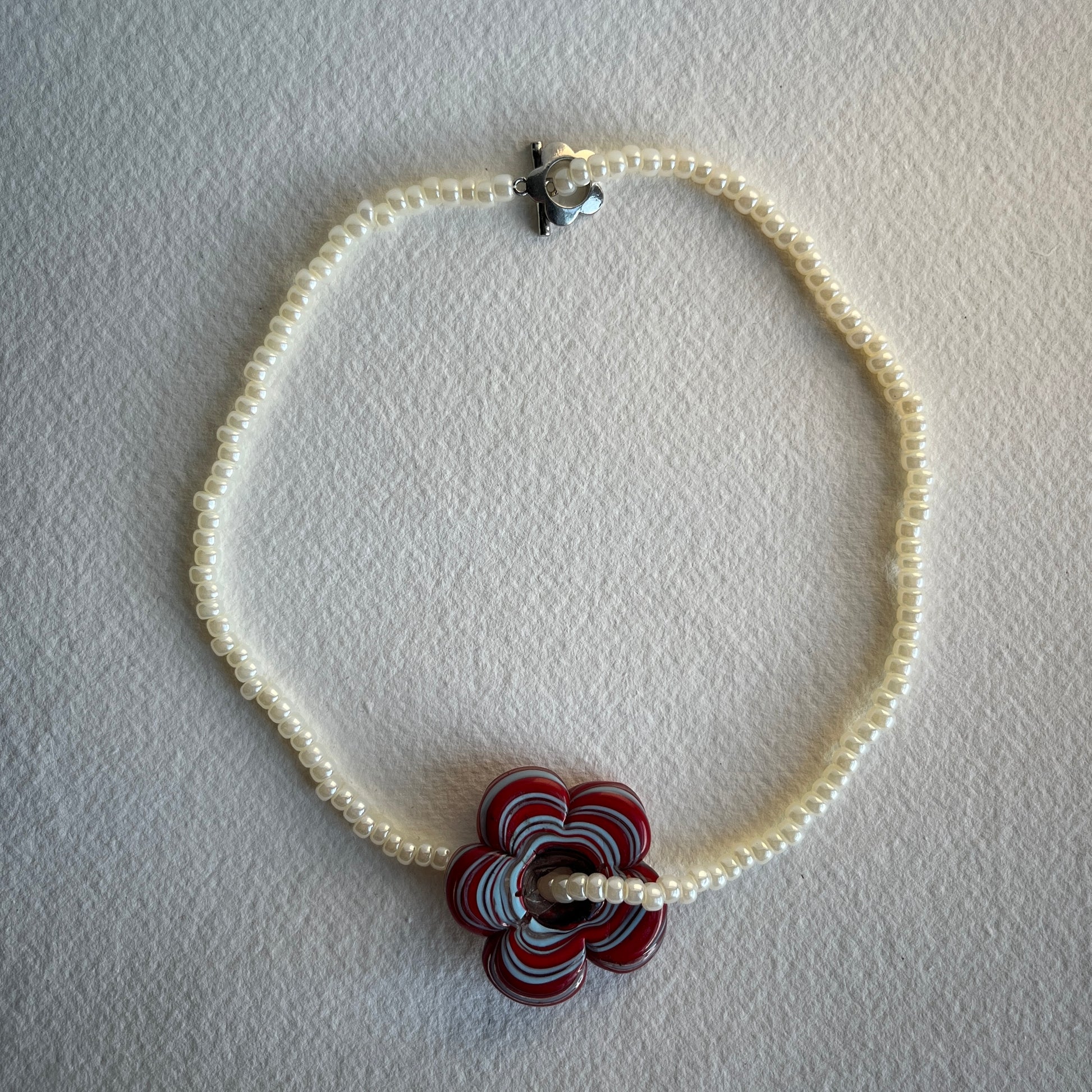 Chunky Flower Necklace 1