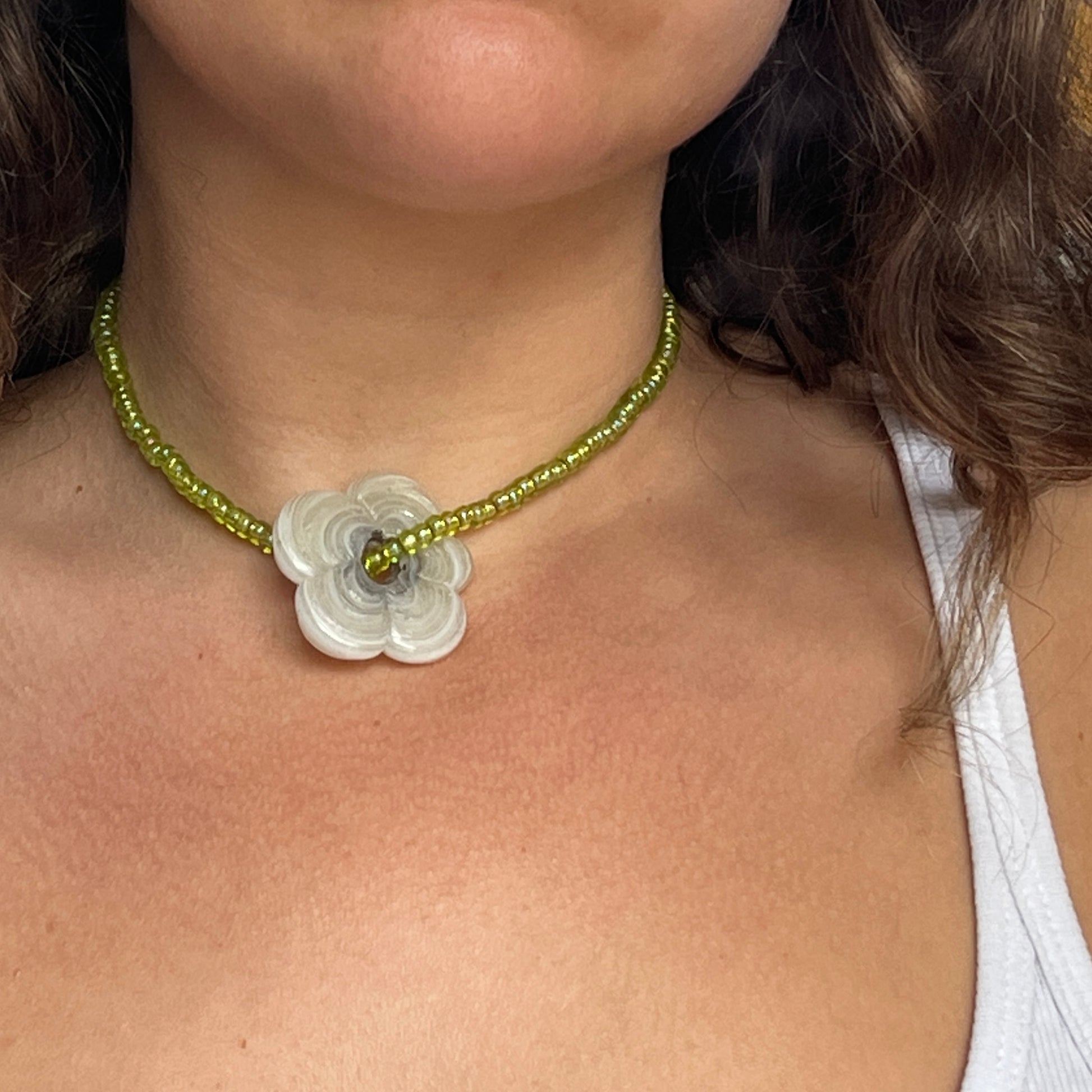 Chunky Flower Necklace 8