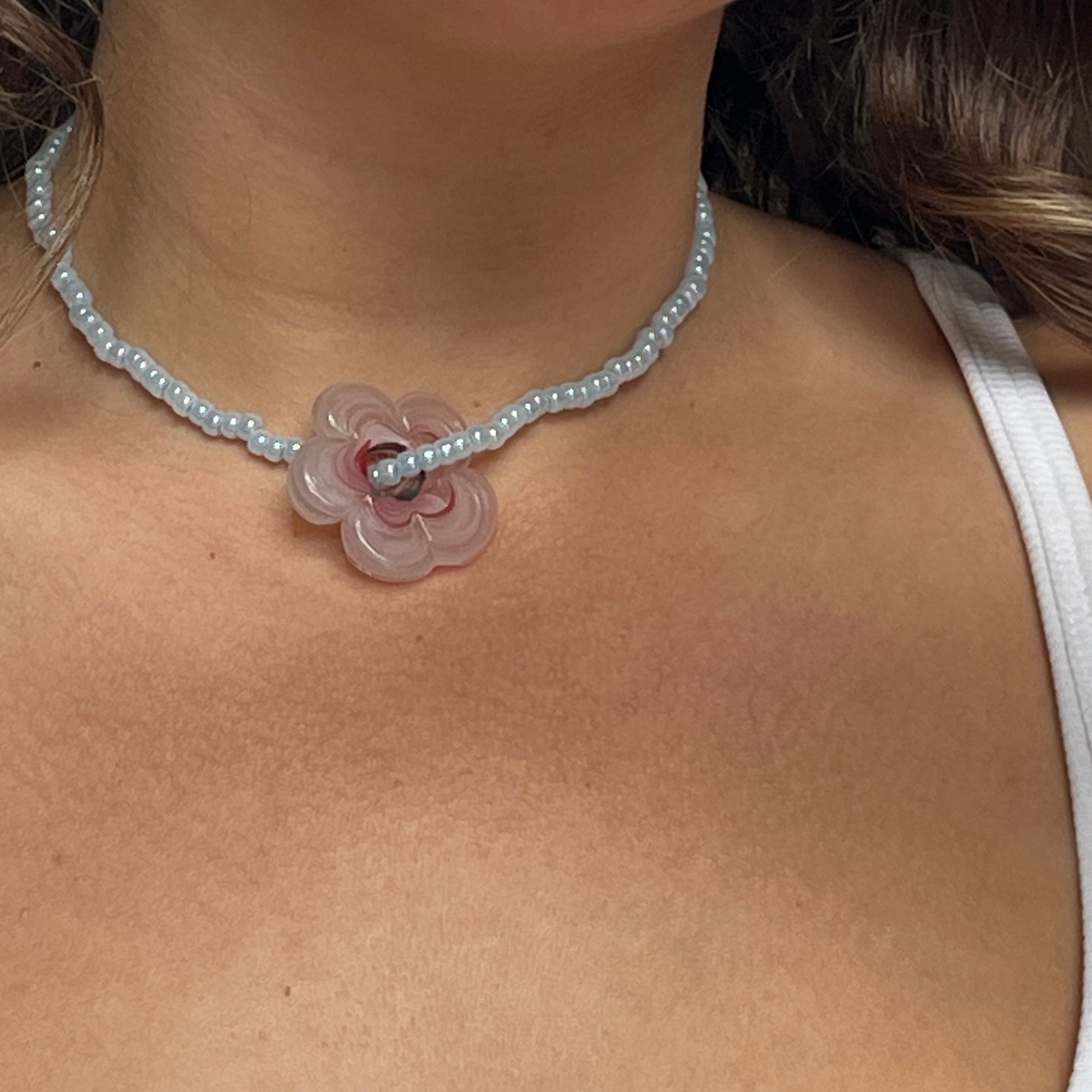Chunky Flower Necklace 3