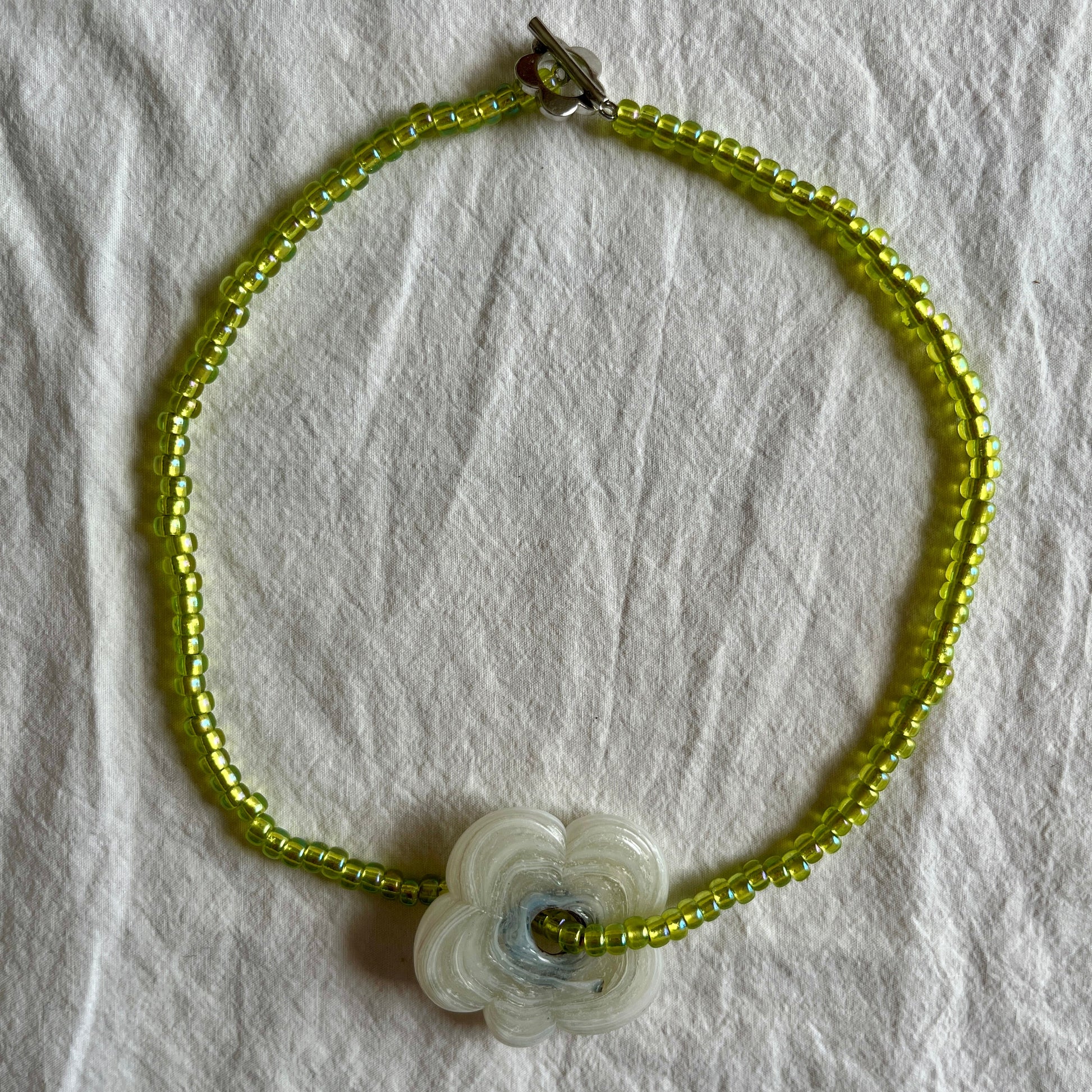 Chunky Flower Necklace 8