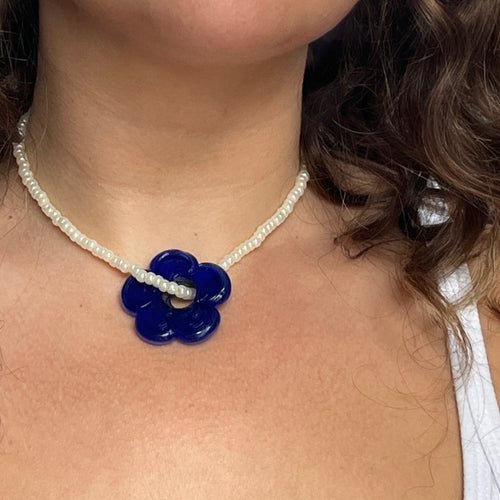 Chunky Flower Necklace 7
