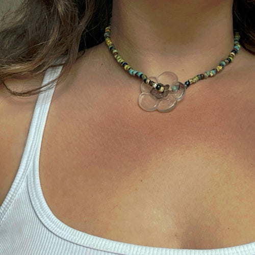 Chunky Flower Necklace 5