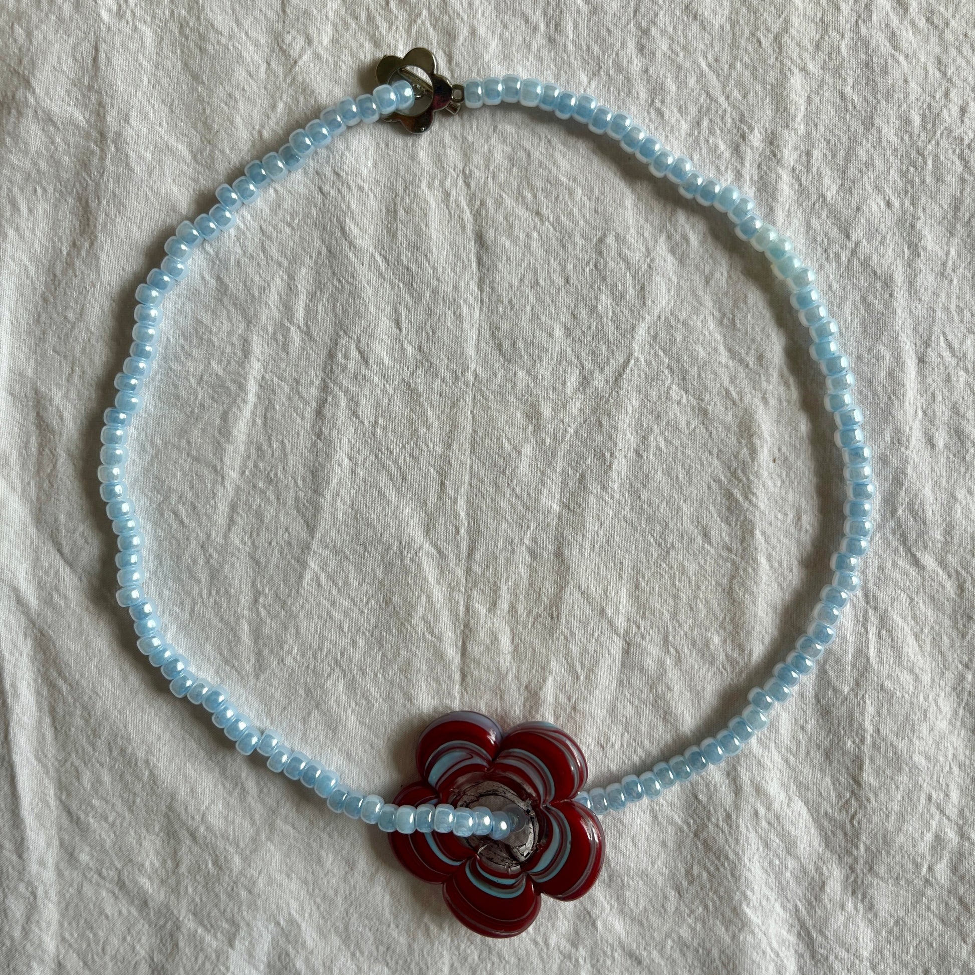 Chunky Flower Necklace 6