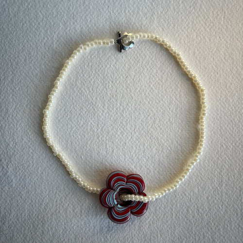 Chunky Flower Necklace 1