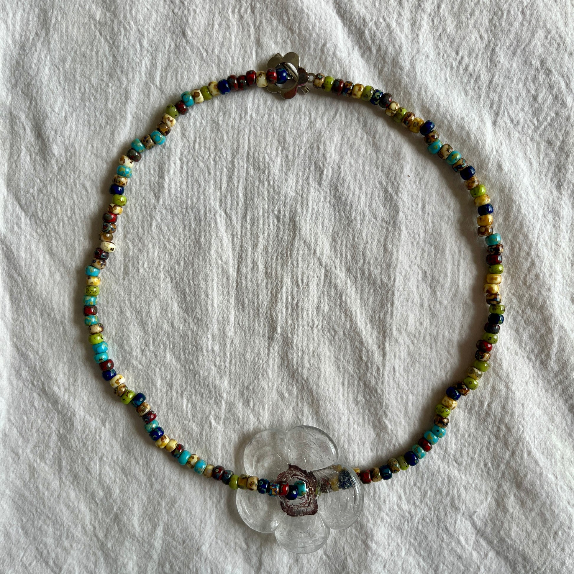 Chunky Flower Necklace 5
