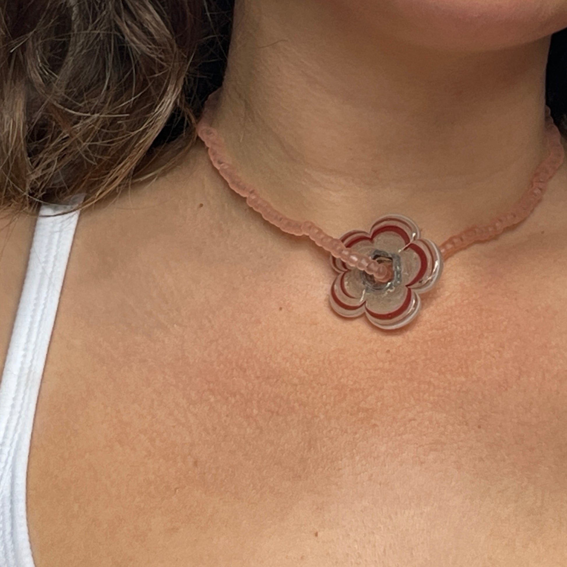 Chunky Flower Necklace 4